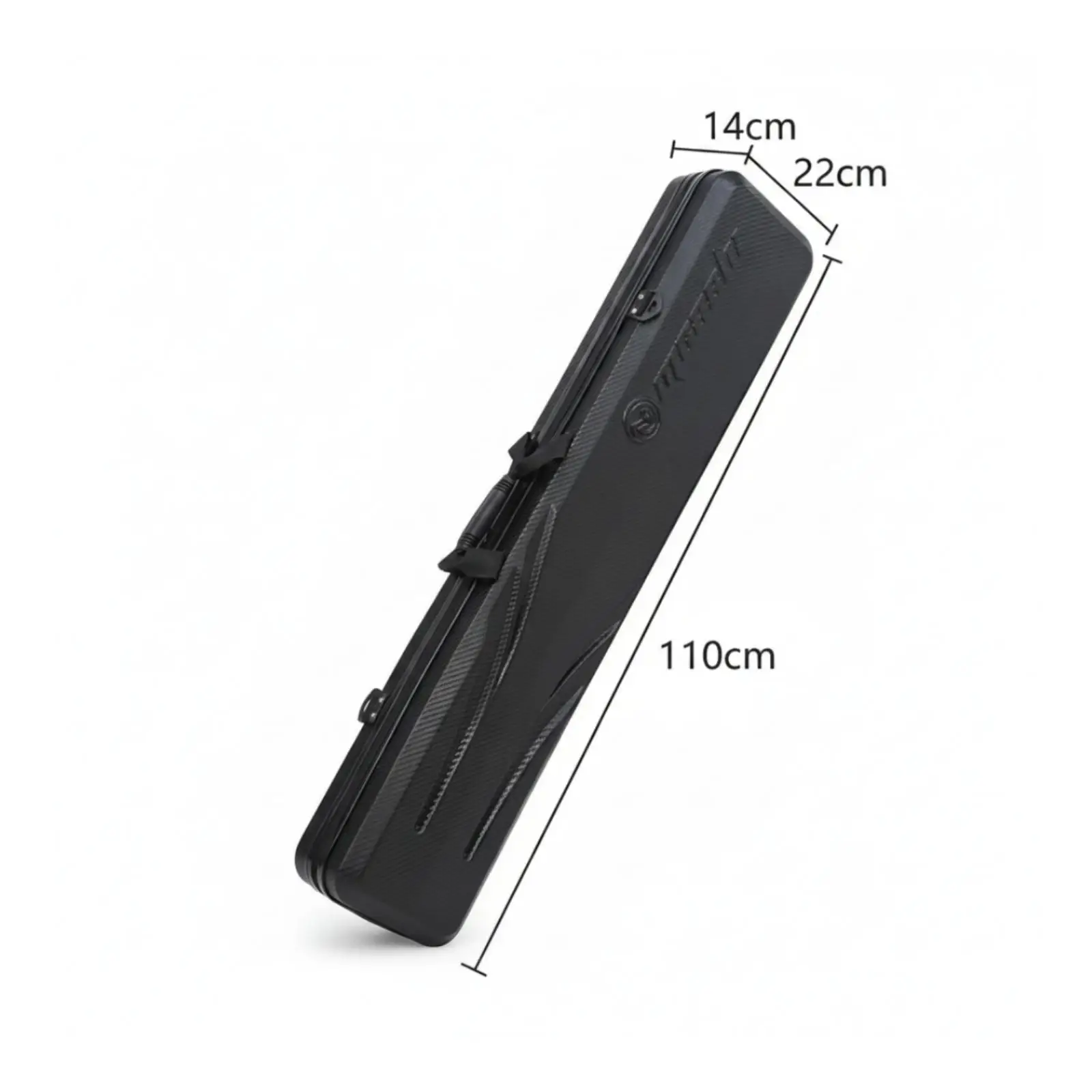 Diving Fins Hard Case ABS Protective Long Fin Suitcase Water Resistant Storage for Freediving Sessions