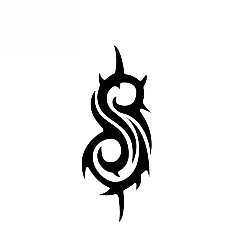 

Car Decal Decoration for Motorcycle Creative Slipknot Decorative Accessories Creative Sunscreen Waterproof Sticker,15cm * 5cm