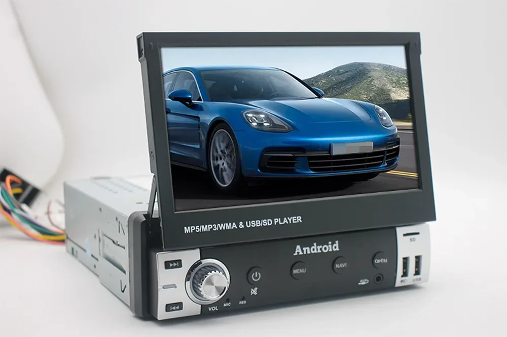 Auto Radio Easy Operation Kits Stereo FM Tuner Multilingualism Original Sounds Rear View Camera Car Radio