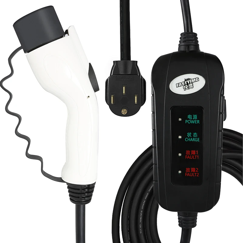 3KW Portable AC EV Charging Cable Wall Plug Car EV Charger 3 KW GBT EVSE 16A Portable EV Charger GBT