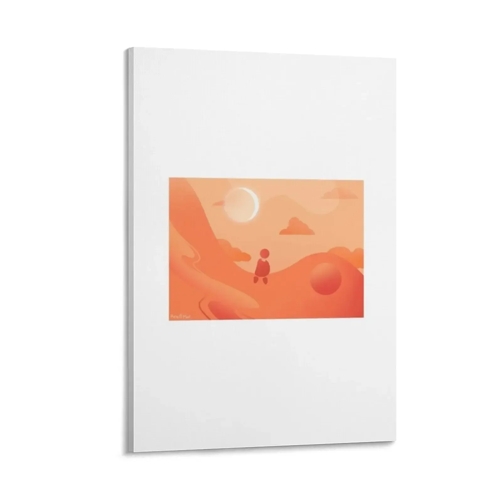 

peach twilight (inner child) Canvas Painting Decoration for bedroom anime poster painting bedroom decor