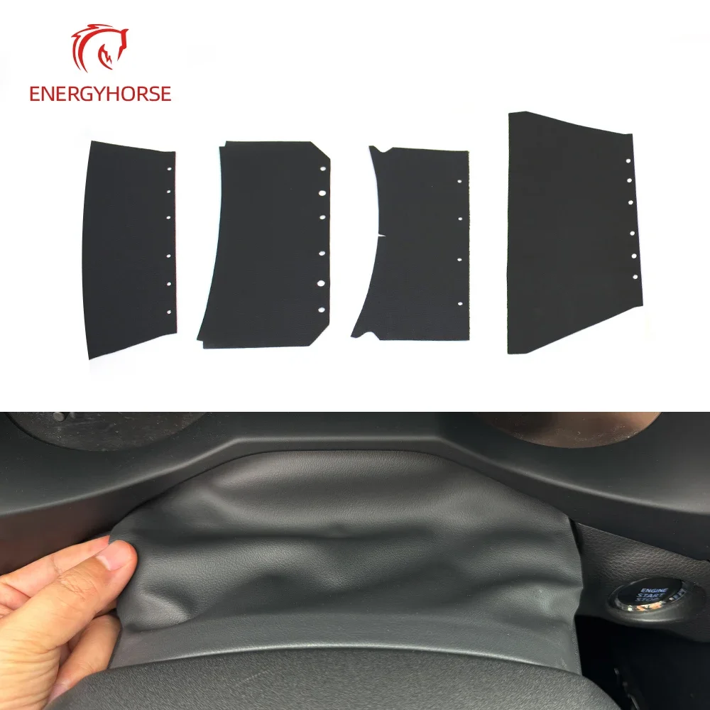 

Steering Wheel Combination Switch Gap Shield Leather Holster Cover For VW Golf MK4 5 6 Jetta Scirocco Sagitar Bora Vento EOS B6