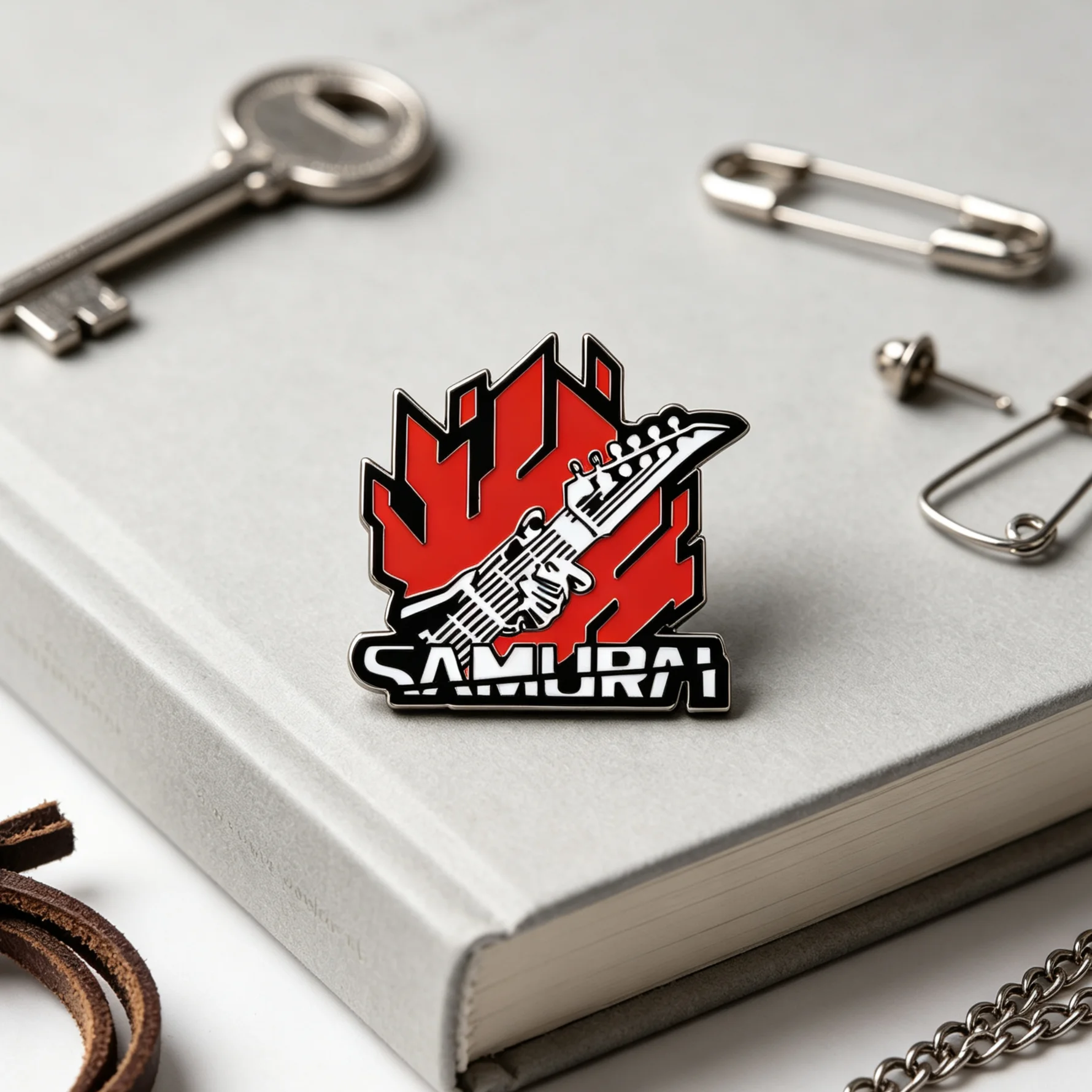 2077 Samurai Logo Game Metal B - Anime Merchandise Logo 评论和价格