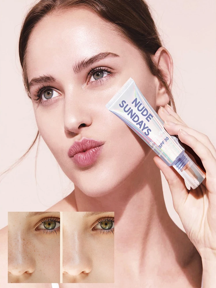 PAGE VINE Longlasting Foundation Liquid Oil Control Concealer Isolate Moisture Non-Flaking SPF 50+ Anti-Aging Peptide Foundation
