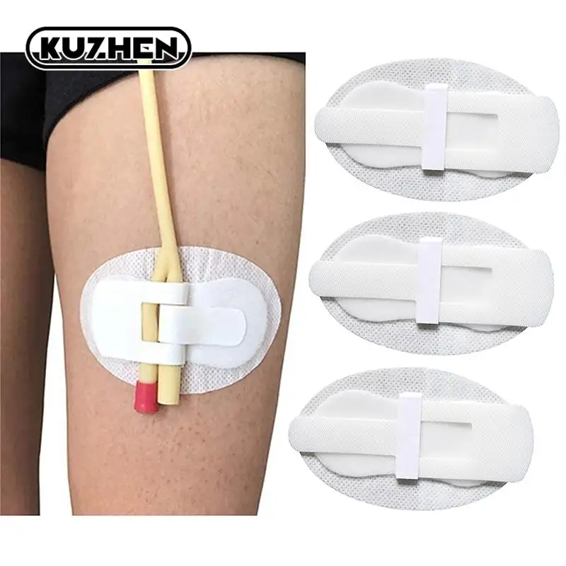 Catheter Holder Tube Sticker Bag Strap Urinary Leg Legband Adhesive Urine Fixing Band Device Anchor G Stabilization Nephrostomy