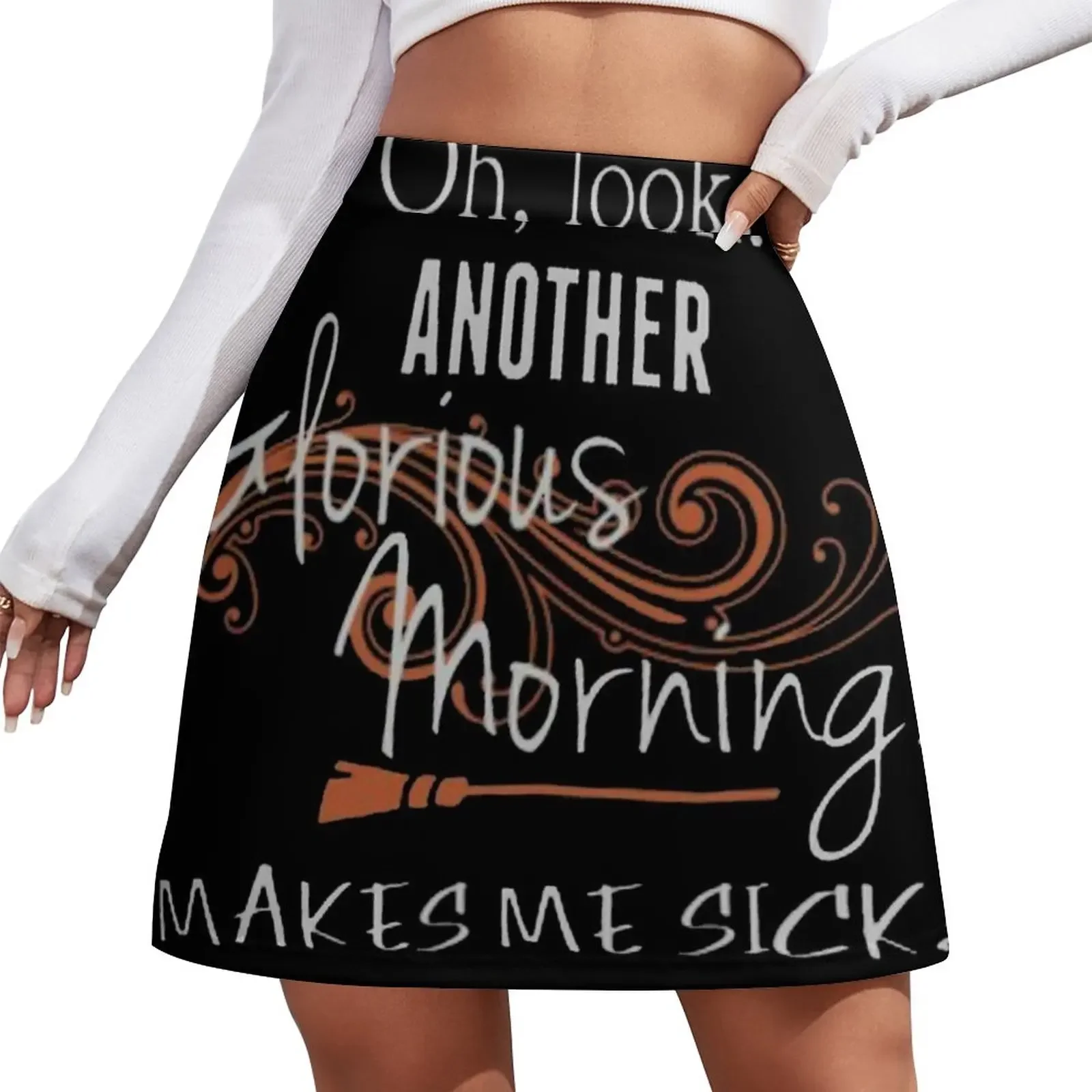 Oh, Look. Another Glorious Morning. Makes Me Sick! Mini Skirt Korean skirts short skirts for women skirts for women 2026