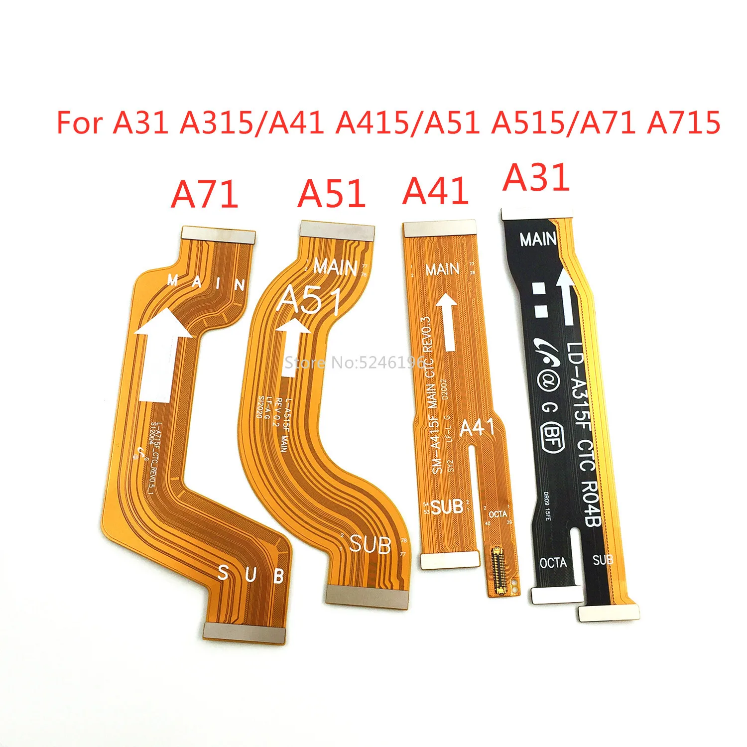 1pcs USB Charging Port Dock Connector Motherboard Flex Cable For Samsung Galaxy A31 A315F A41 A415F A51 A515F A71 A715F Replace