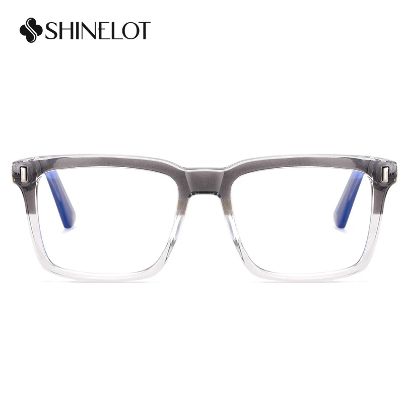 93517 Men Rectangle Eyeglasses Frame Prescription Science Geek Eye Protection Optical Glasses Youth Male Students Eyewear view 6
