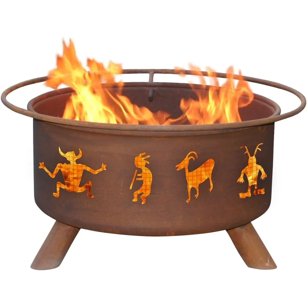 

Patina Products F112, 30 Inch Kokopelli Fire Pit