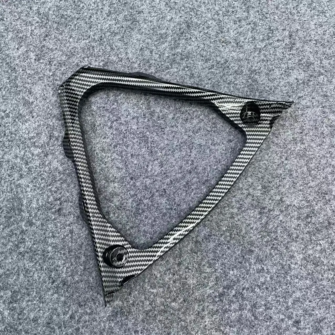 ABS motorcycle fairings are suitable for GSXR600 GSXR750 small R K8 lower cover triangular mesh 08 09 10 carbon fiber paint