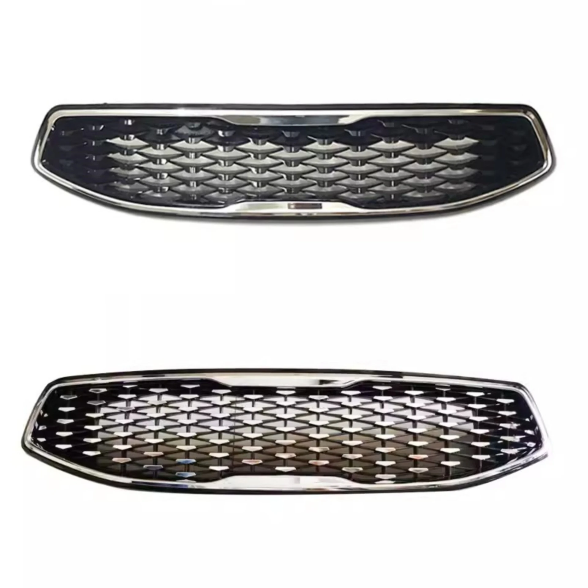 New Style Chrome Grill Black Grille for Kia K3 Cerato 2016-2018 Modified  Mask Grid Radiator Grille Net Auto Accessories