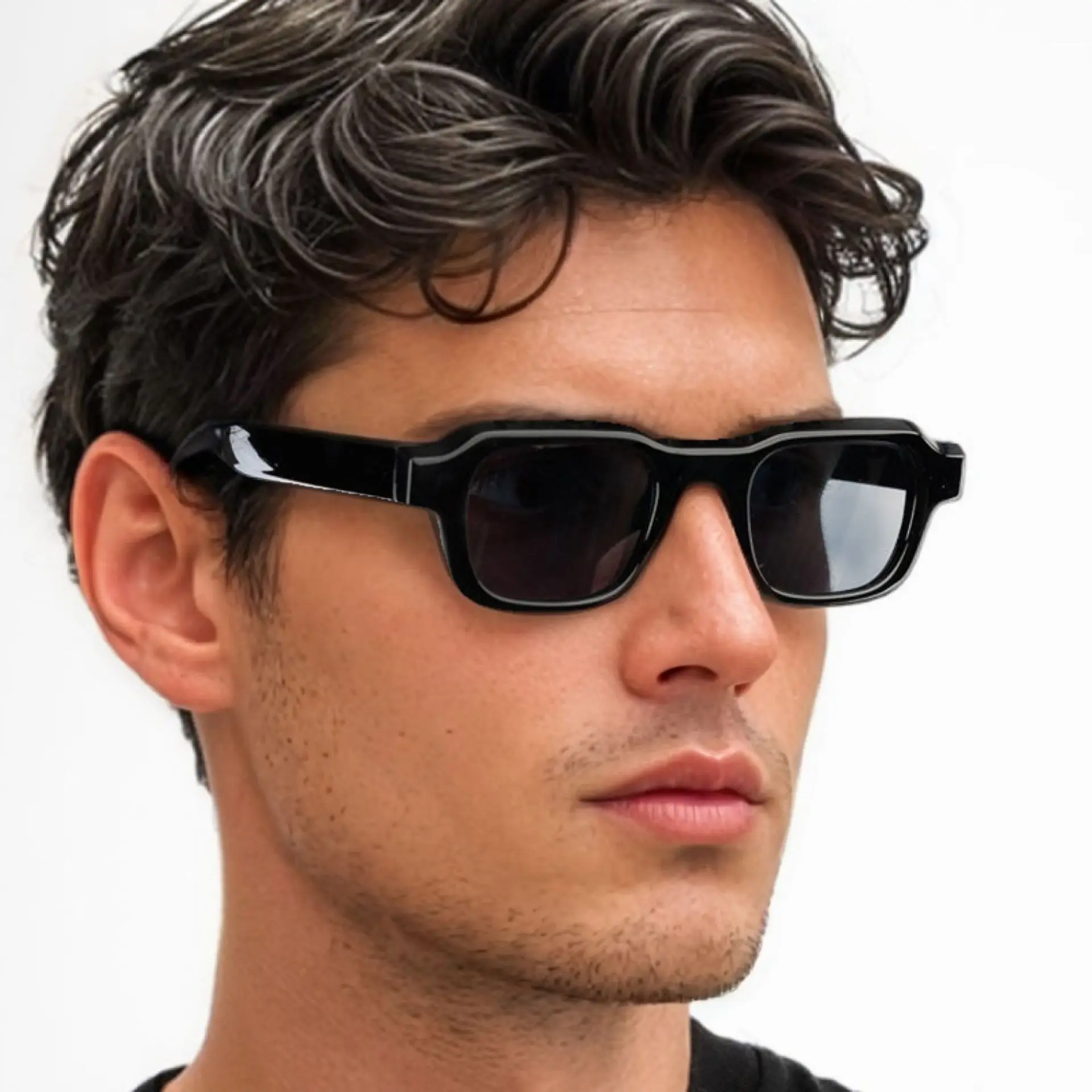 

Women Vintage Rectangle Frame Sunglasses Fashion Retro Sun Glasses Luxury Brand Design Glasses UV400 Eyewear Men Goggle