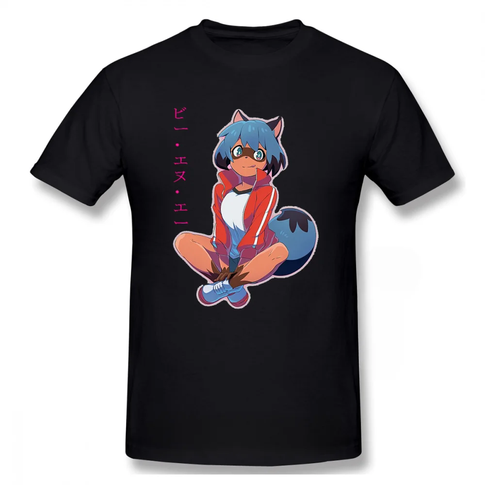 Michiru Kagemori Мужская футболка BNA совершенно новые животные Shirou Ogami Nazuna аниме о-образный вырез ткани идея подарка