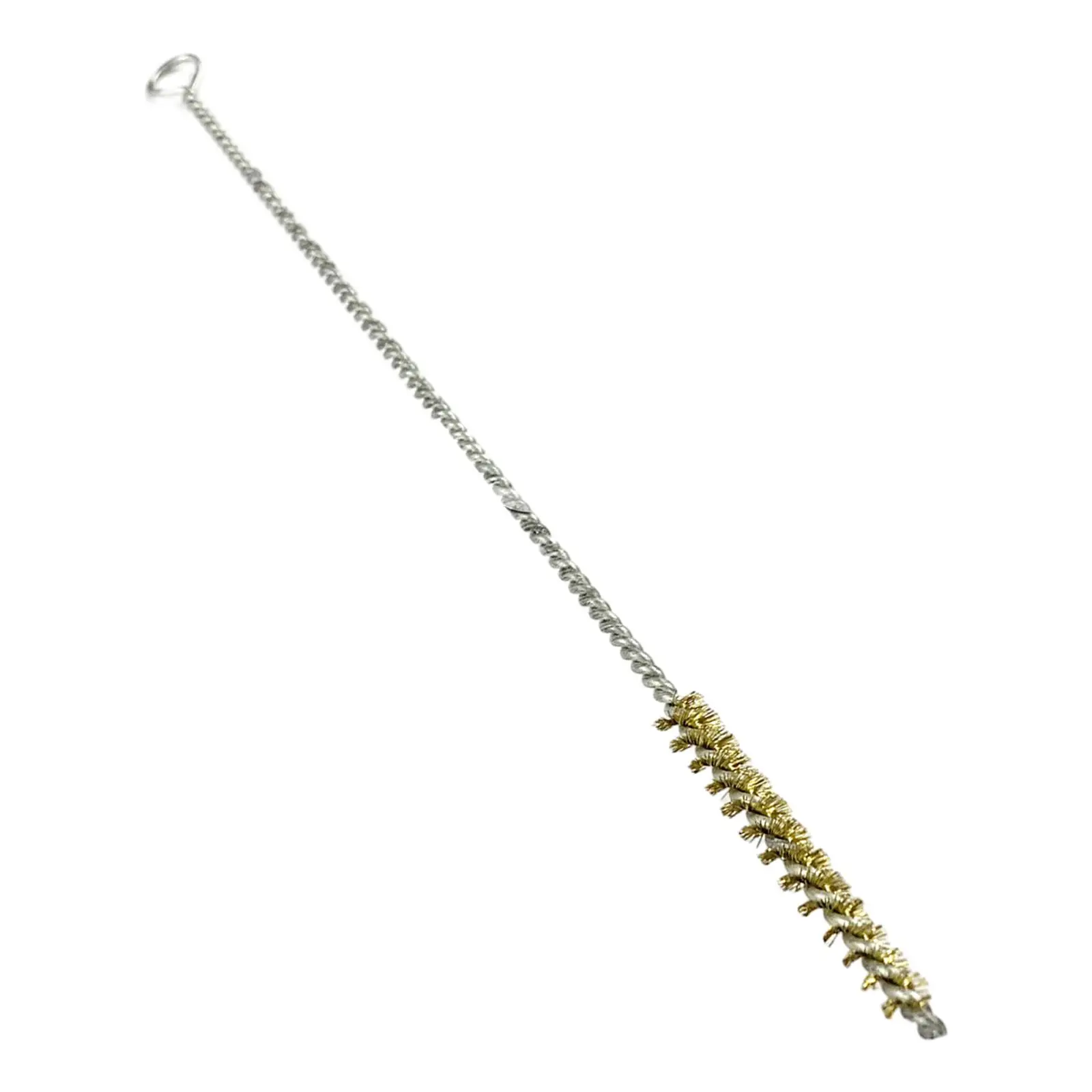 Imagem -02 - Escova de Limpeza de Tubo de Latão Flexível Escova de Arame para Garrafas de Limpeza Automotiva Punho Longo Pequeno Fácil de Usar
