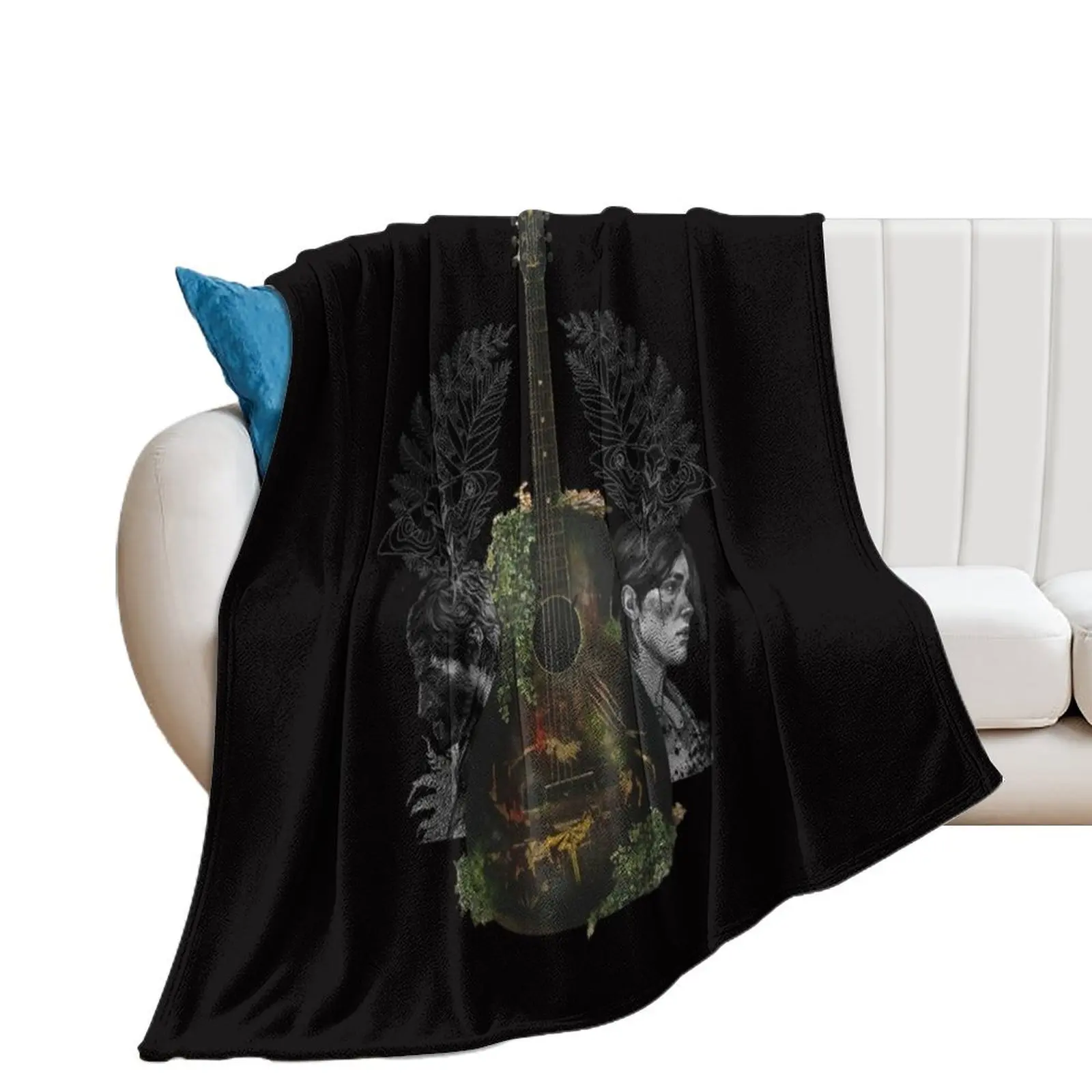 

The Last Of Us Throw Blanket Sofa Extra Large Throw Stuffeds Travel Blankets