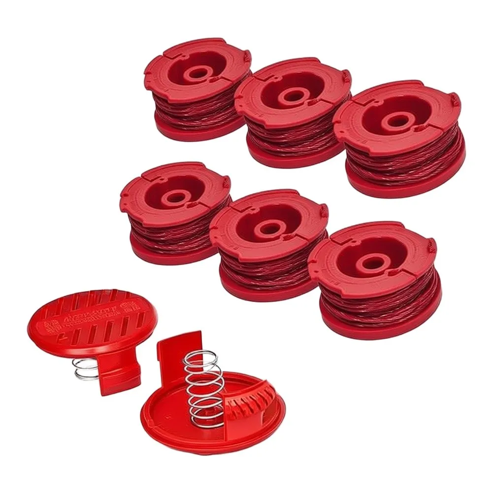 CMZST0803 Replacement Spools for CRAFTSMAN CMCST930 String Trimmer 0.080 in Pre-Wound Line Kit Includes 6 Spools and 2