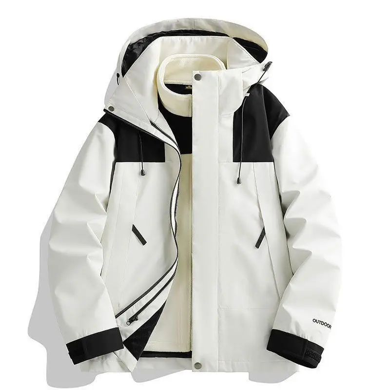 high quality Jacket for Men and Women 2025 Spring Autumn Outdoor American Windproof Waterproof Versatile Tooling Jacket for Men