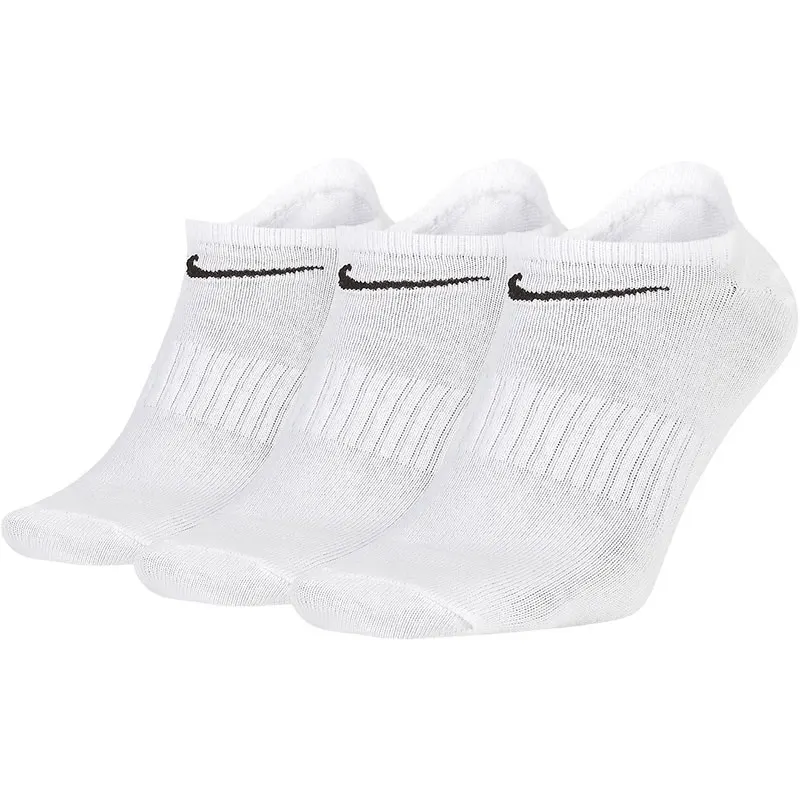 جوارب رياضية رسمية أصلية للرجال والنساء من Nike/Nike مقاومة للاهتراء وقابلة للتنفس ثلاثة أزواج Sx7678-100