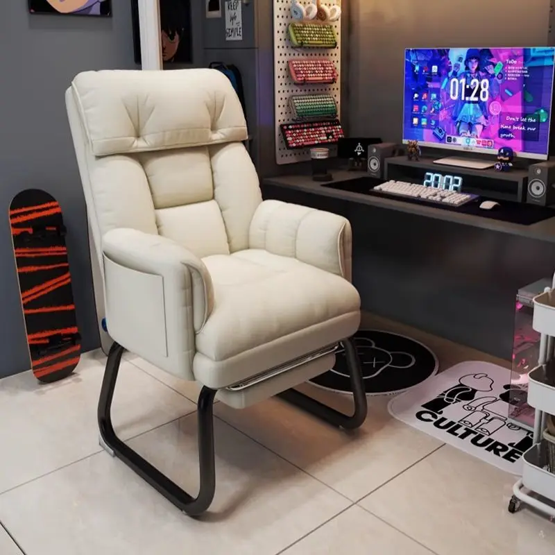 

Home Beanbag Chair, Gaming Chair, Bedroom Reclining Chair, Comfortable for Long-term Sitting, Dormitory Chair with Backrest