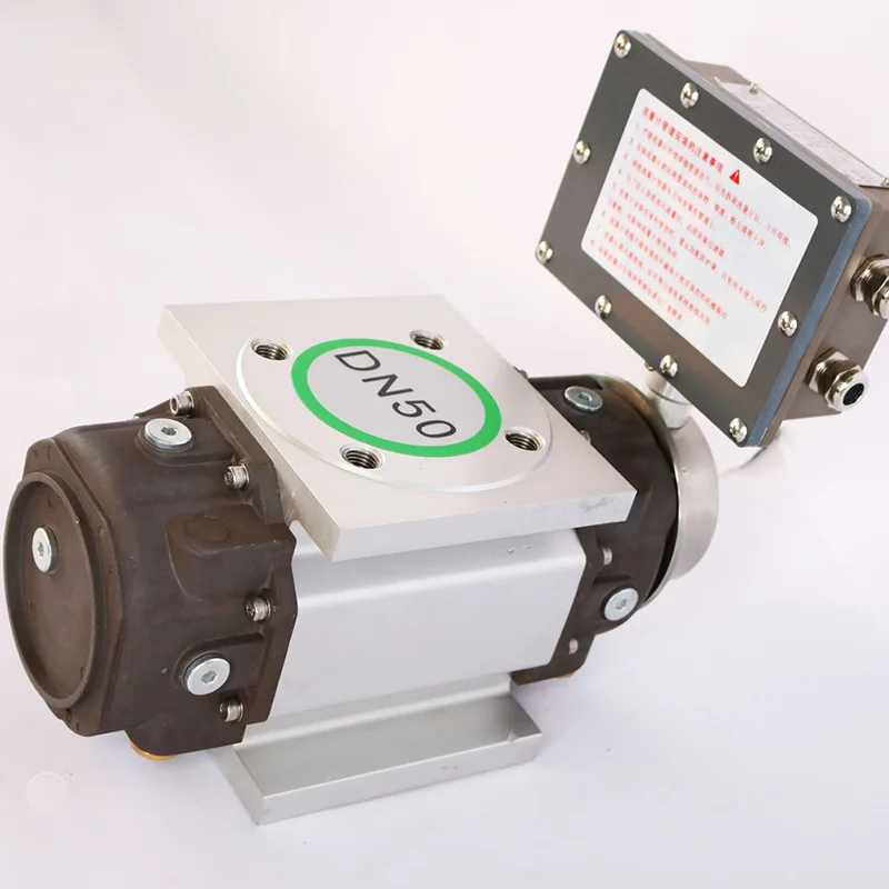 

Roots Keller volumetric flow meter for natural gas air vertical installation of low city gas