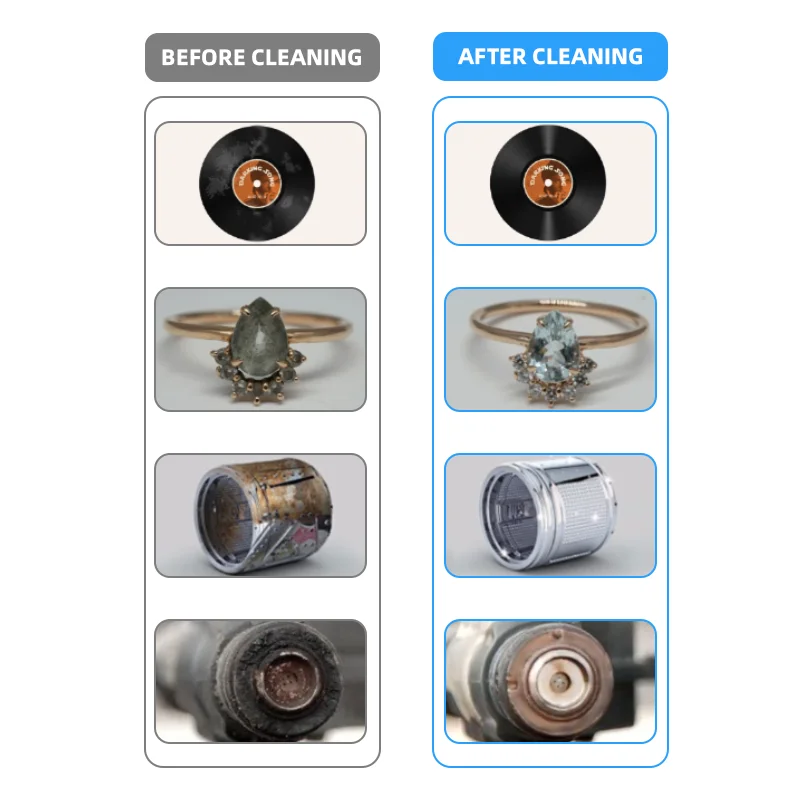 CHKJ-2025NEW2L-30L Capacity 28/40kHz with Heating Timer Dual-Frequency Ultrasonic Cleaner for Vinyl Records CD Jewelry Glasses L