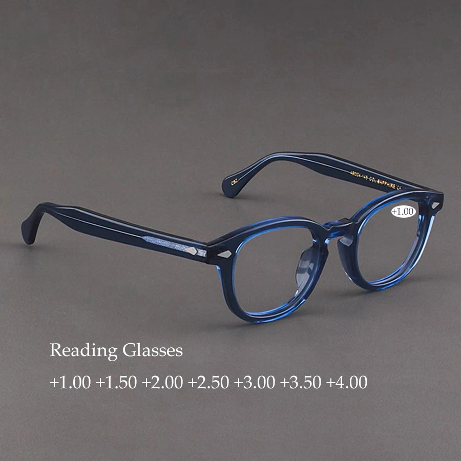 

Очки для чтения для мужчин и женщин в стиле ретро в ацетатной оправе Johnny Depp Lemtosh очки для дальнозоркости для мужчин и женщин + 1,0 + 1,5 + 2,0 + 2,5 + 3,0 + 3,5