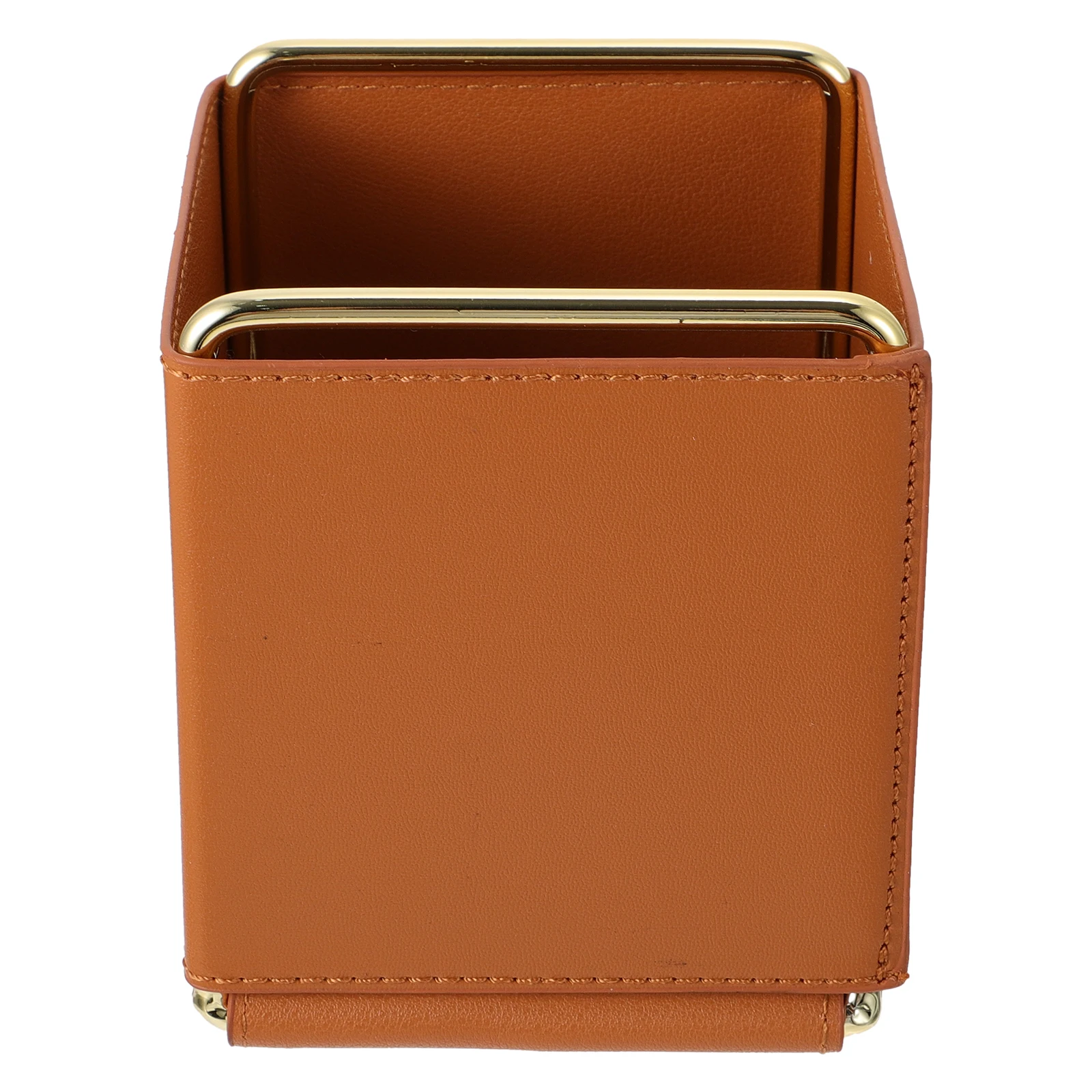 

Storage Box Waterproof Iron Plating Large Capacity Sundries Organizer Office Stationery Container Simple Space