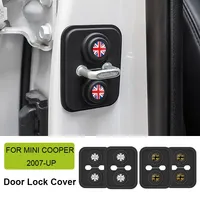 Door Lock Decoration Protection Cover Case for MINI Cooper R56 R55 R60 F54 F55 F56 F60 Coutryman Clubman Accessories Car Styling