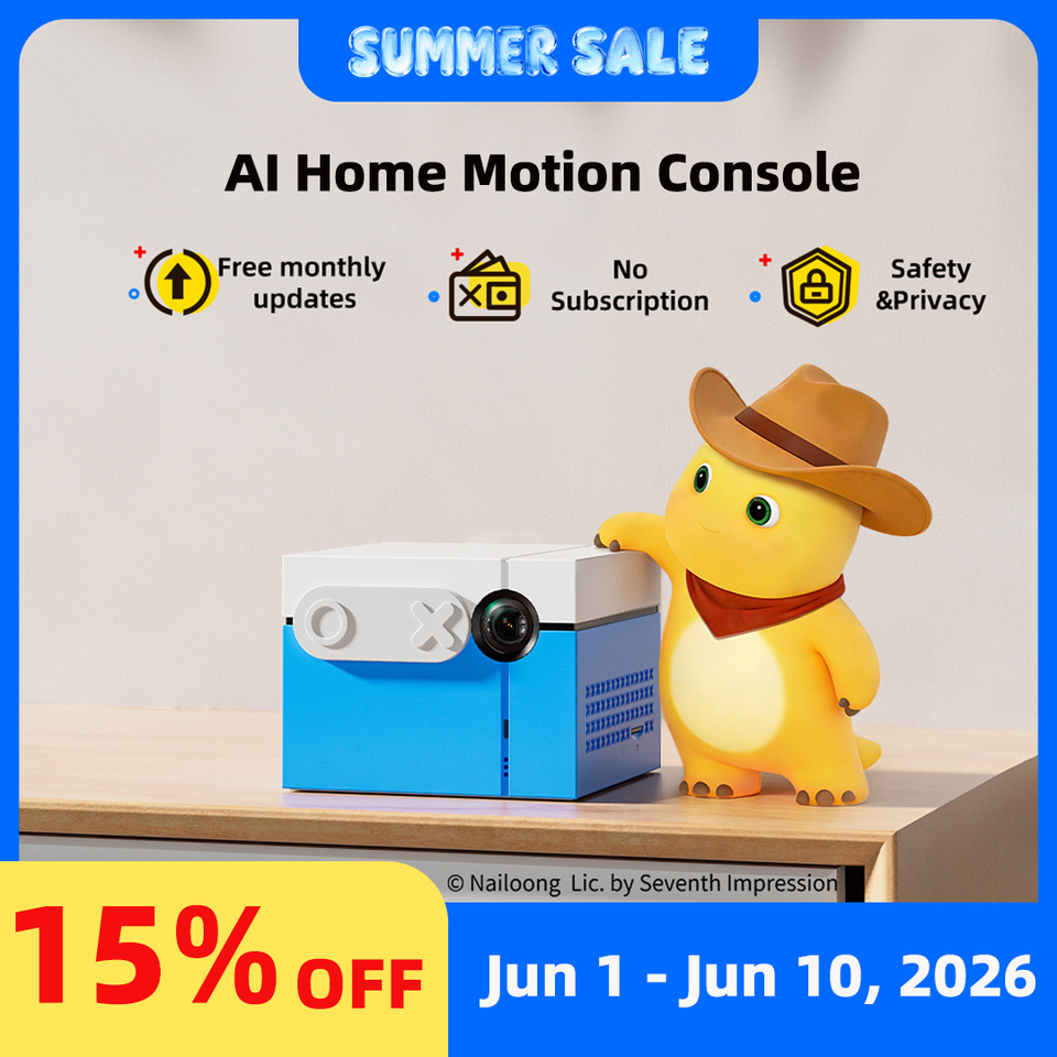  KINHANK MotionX Video Game Console for Kids & Families Ongoing Updates Kids Toy Active Play System Indoor Physical Activity 
