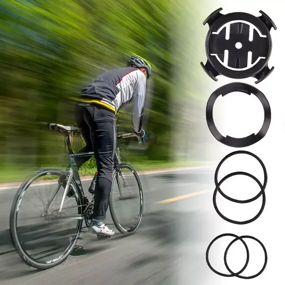 حامل كمبيوتر الدراجة البلاستيكي MTB Mountain Bike ساعة توقيت جبل قوس الطريق ركوب الدراجات عداد السرعة لسلسلة Garmin Edge