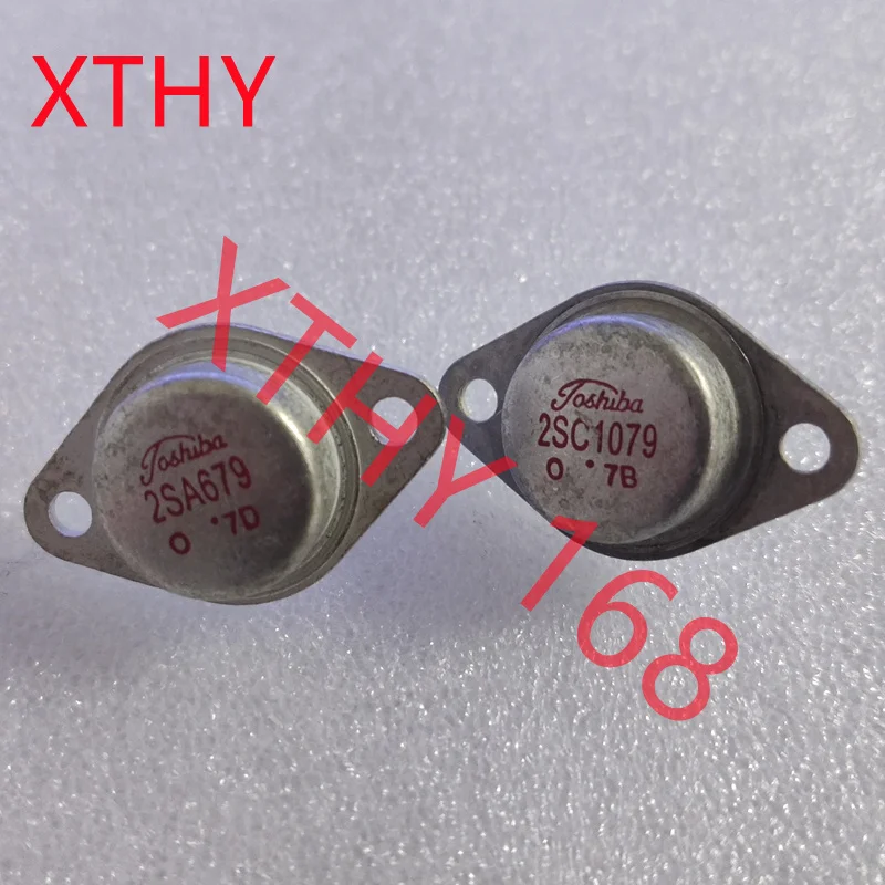 New original 1pair audio pairing transistor pair 2SC1079 2SA679 2SA679/2SC1079 ( 2SA679+2SC1079 ) Audio power amplifier