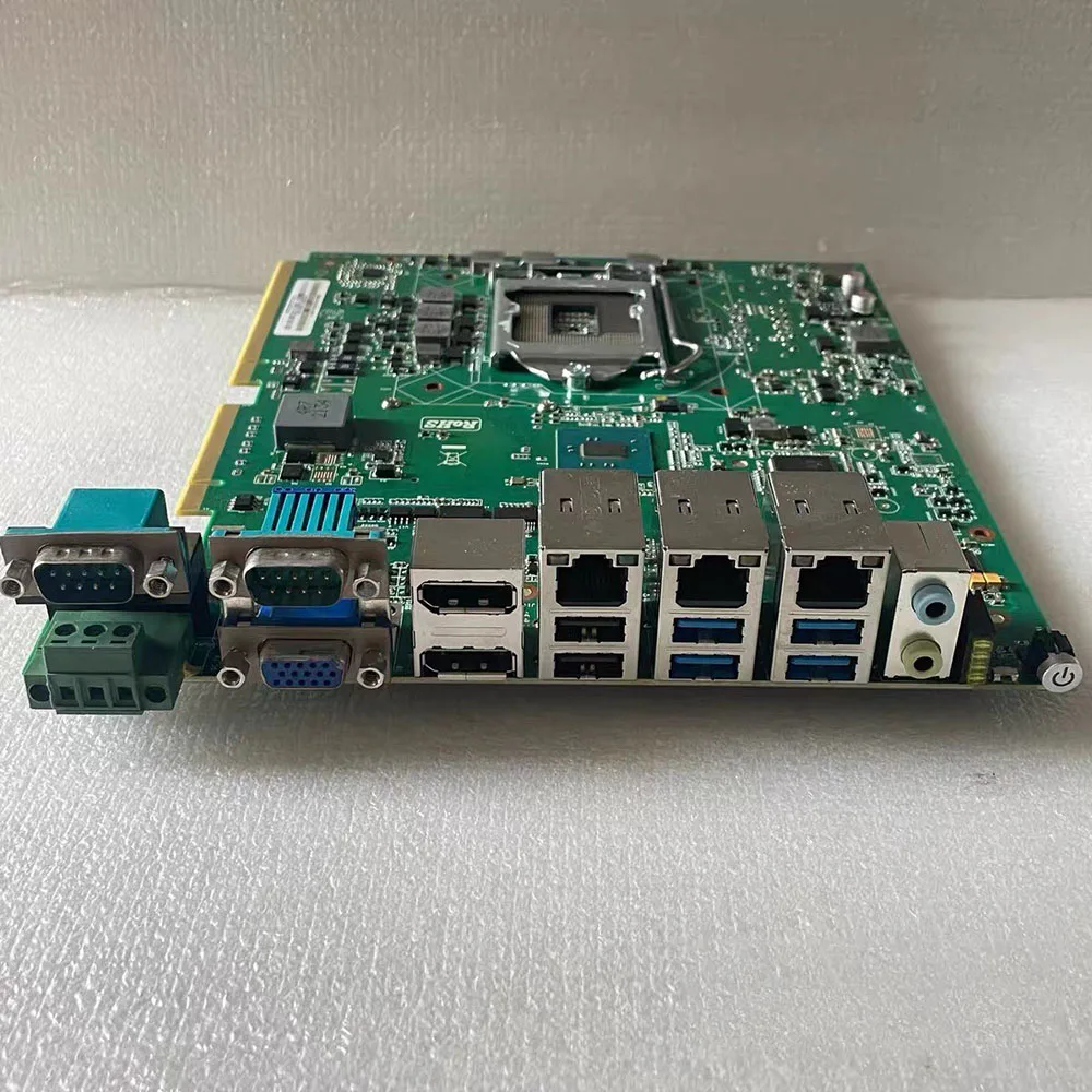 RXE-2100 V2.3 industrial computer board DDR4 triple port