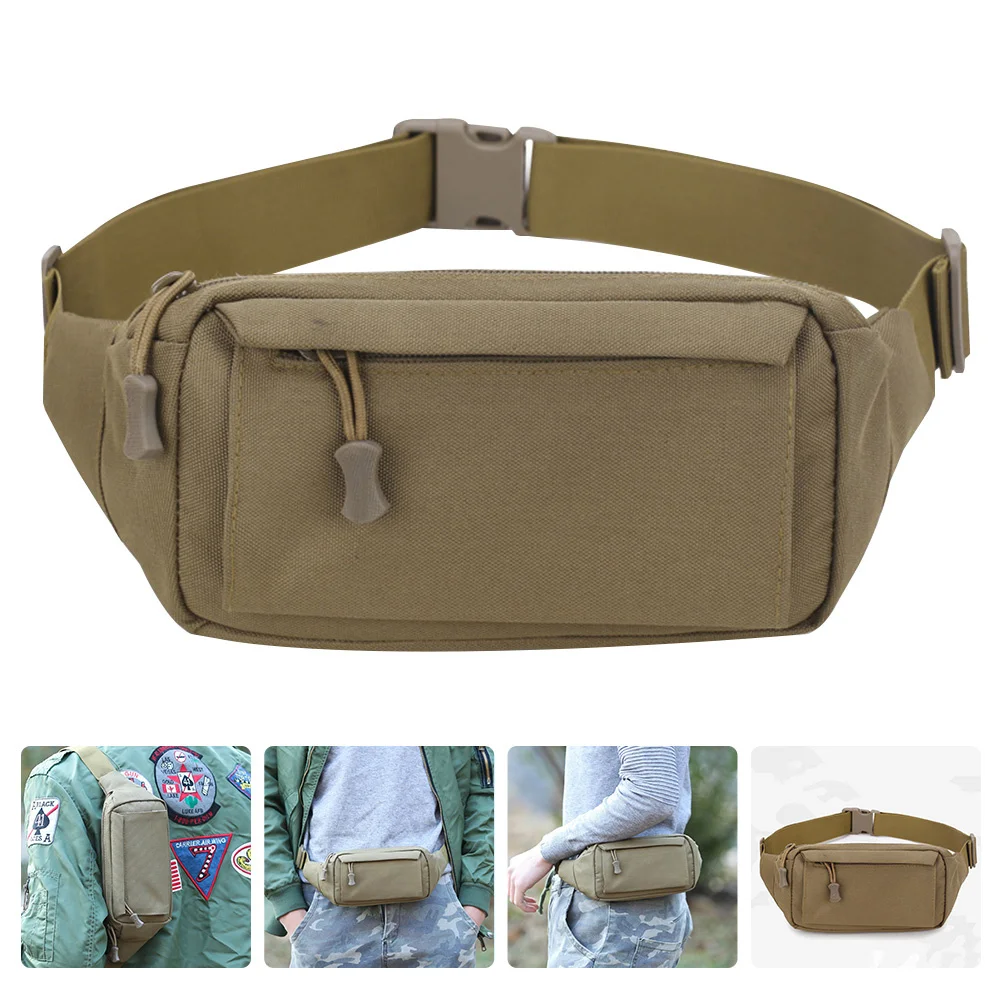 Waterproof Phone Pouch Fanny Pack for Men Casual Outdoor Sports Waist Bag Adjustable Multipurpose Hiking Travel Running Storage