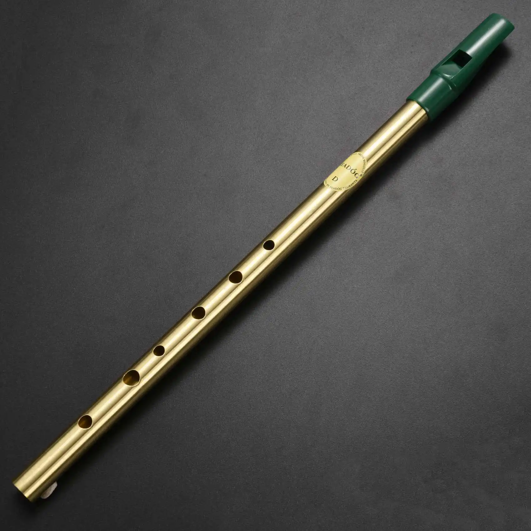 A55TBrass Irish Whistle Flöte Klarinette Blechklarinette D Metallflöte Musikinstrument Anfänger Essentials Robust
