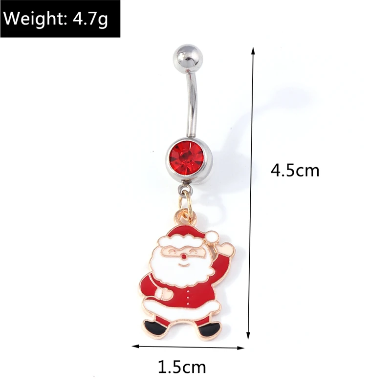 Mode Obst Kirsche Bauchnabel Ringe Sexy Nabel Ringe Bauch Piercing Körper Schmuck für Frauen Mädchen Party Urlaub Schmuck Geschenke – Detail 18