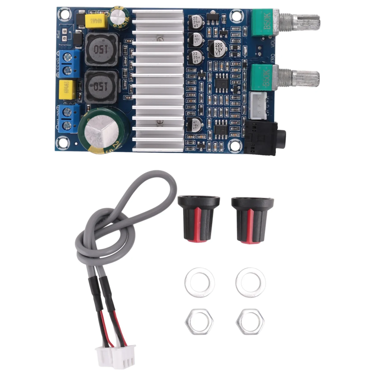 TPA3116 Subwoofer Amplifier Board 100W Bass Output DC12-24V Digital Small Power Amplifiers Video Audio Accessories