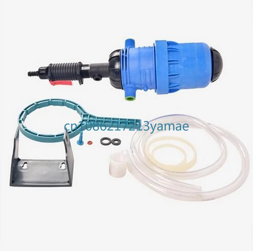 Fertilizer Injector Dispenser Proportioner 0.4%-4% 4C-30C, water-driven chemical injector for fertilizer, livestock, agriculture