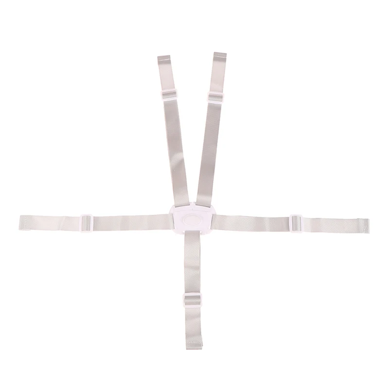 1pc Hohe Qualität Nylon Baby Hochstuhl Harness Universal Baby 5-Punkt Harness Sicherheit Gürtel Für Kinderwagen hohe Stuhl Zubehör