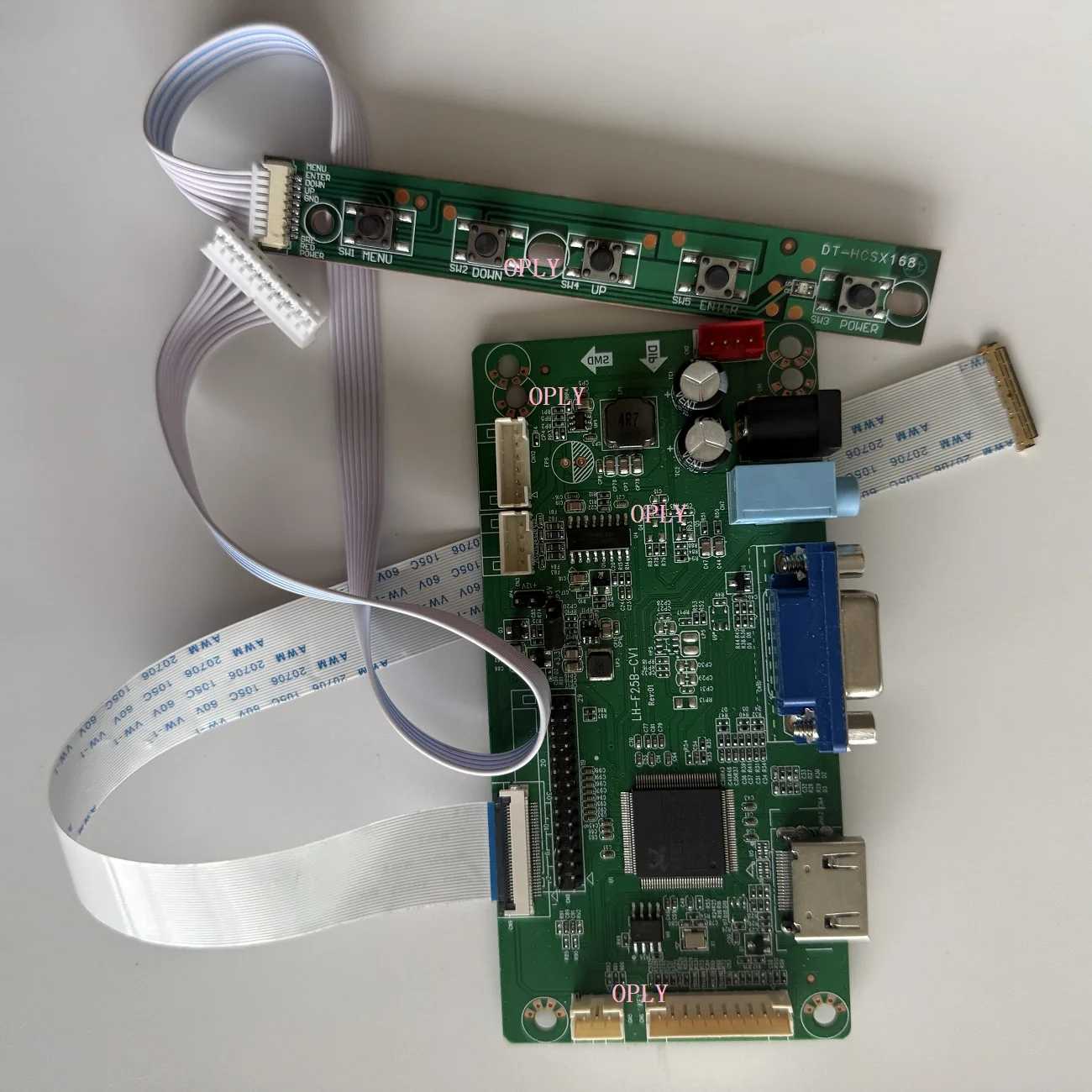 

Комплект платы контроллера VGA, совместимой с HDMI, для B140HAK01.0 B140HAK01.1 B140HAK03.0, 1920X1080, 14-дюймовый ЖК-дисплей, DIY-комплект.