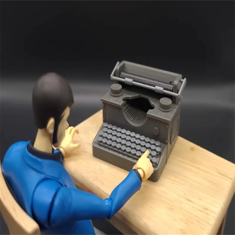 1/12 シーン兵士アクセサリー通信機器タイプライター模型玩具フィット 6 ''アクションフィギュア在庫あり