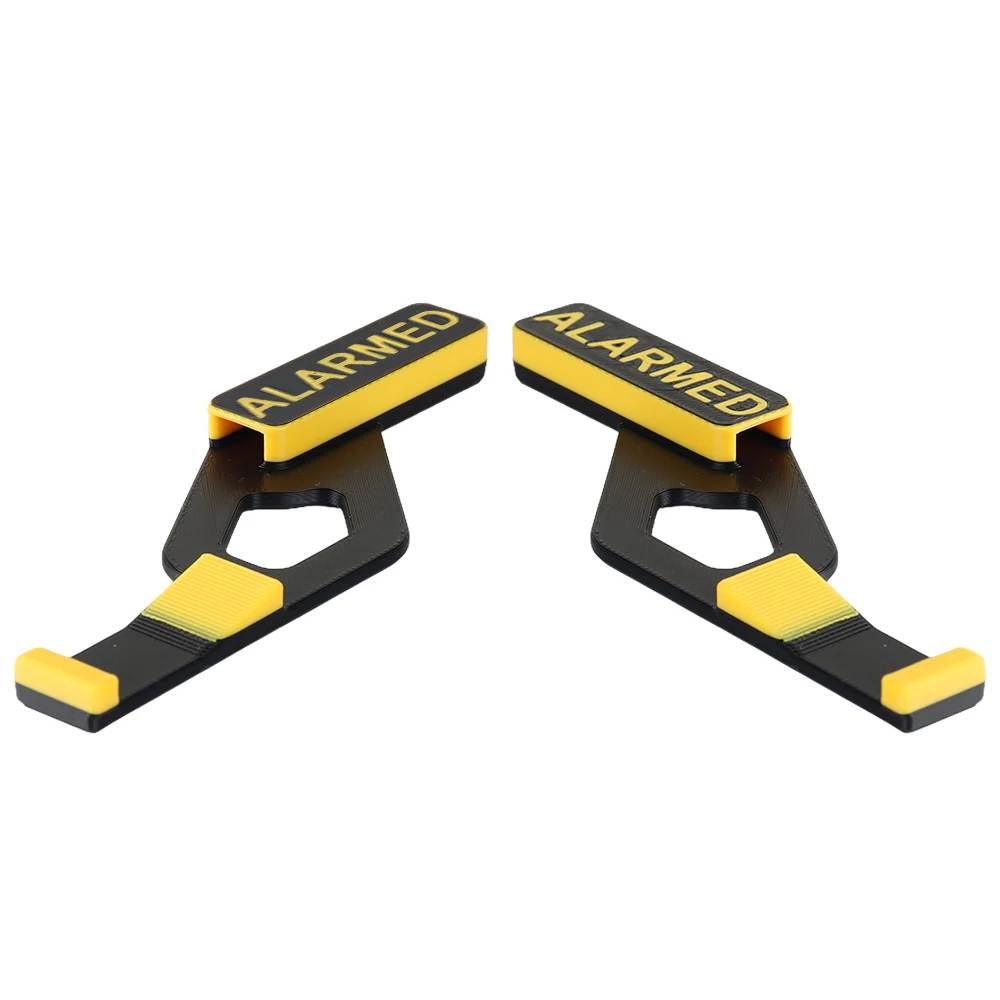 1 زوج من أقفال أمان نافذة متنقلة منبه لجهاز Adamo Polyplastic Polyfix RV Caravans Window Catches Security Device #3