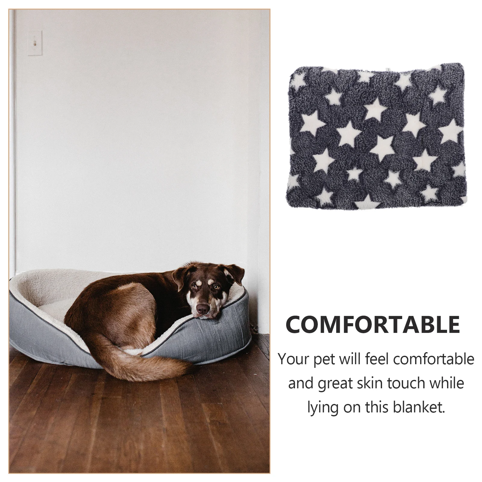 2枚組 ペット用寝具 犬猫用 ソフトフロアクッション 携帯用敷物 クレート ソファ 車 旅行 秋冬用寝具 ペット用