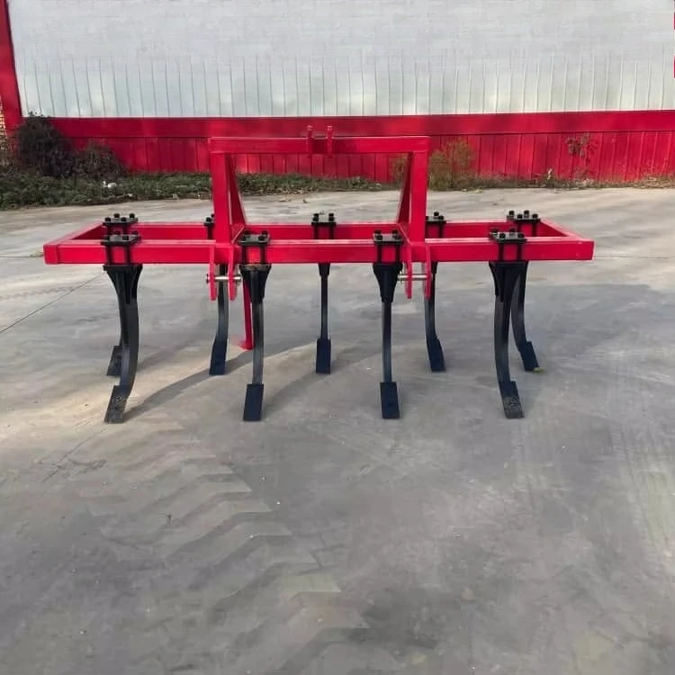 High Performance Agricultural Tractor Deep Subsoiler Ripper With Crushing Roller