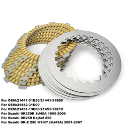 Clutch Plate For Suzuki DR250R SJ45A DR250 Dejbel 250 DRZ250 Clutch Friction Disc Plates DR 250R DR-Z DRZ 250 K1-K7 21442-31E00