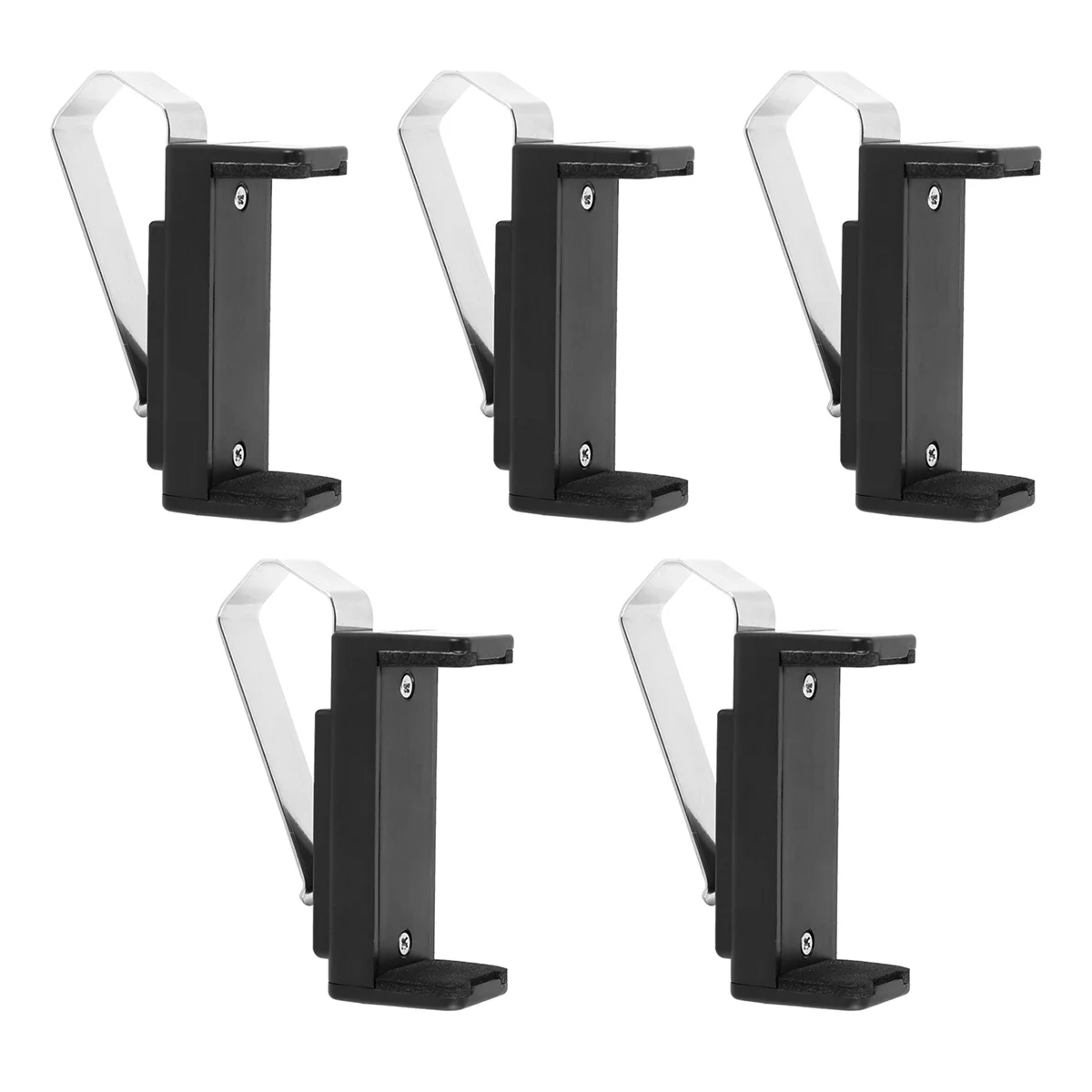 5Pcs Universal Garage Door Gate Remote Control Transmitter Key Fob Car Sun Visor Bracket / Clip 50-70mm