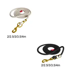 Horse Lead Rope for Horse Cotton Cord Halter Rope Rein Practical with Snap Hook Braided Horse Lead Rope Equestrian Lead Rope