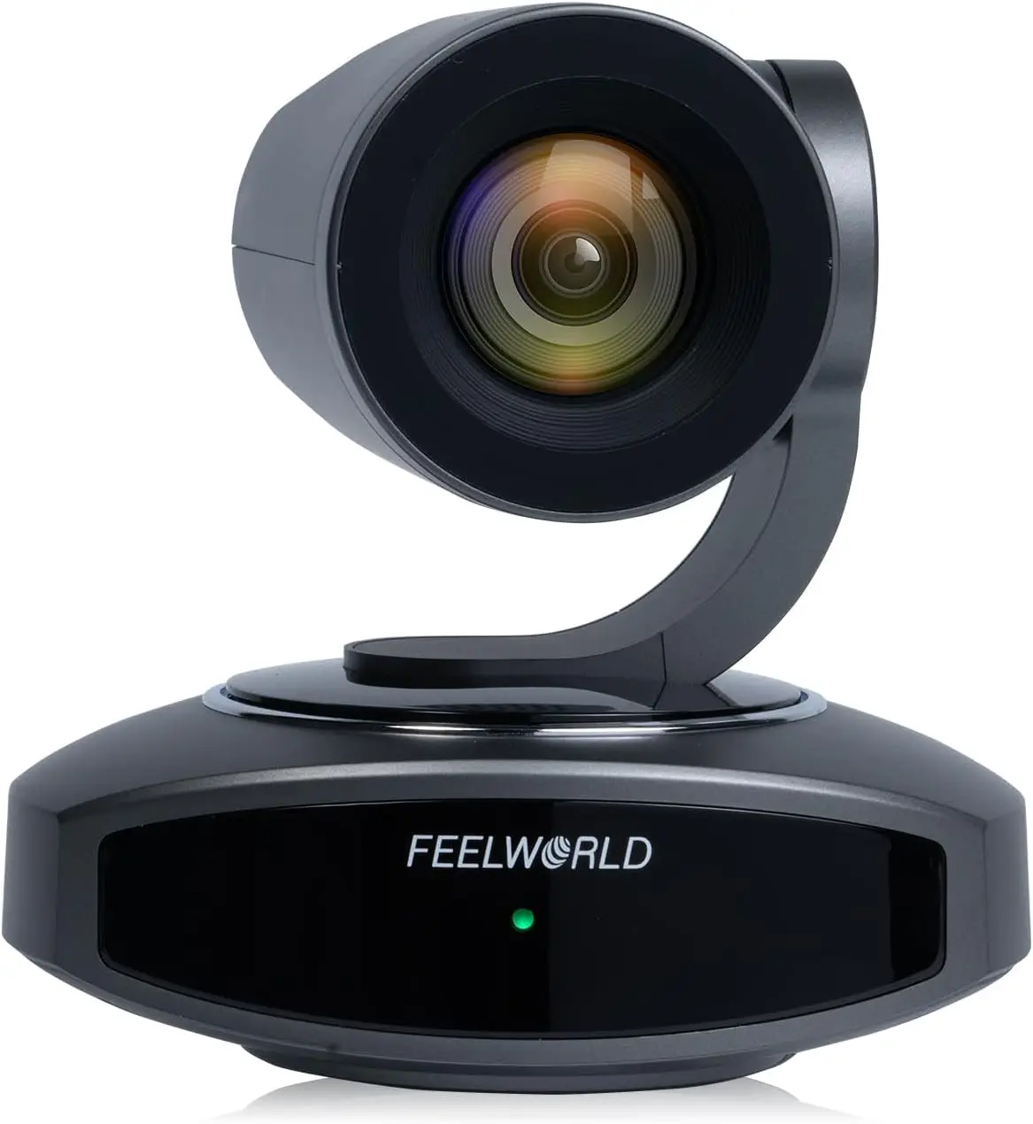 10X Optical Zoom 4K PTZ Conference Camera FEELWORLD 4K10X POE Ethernet Webcam Compatible OBS vMix Facebook Instagram Live