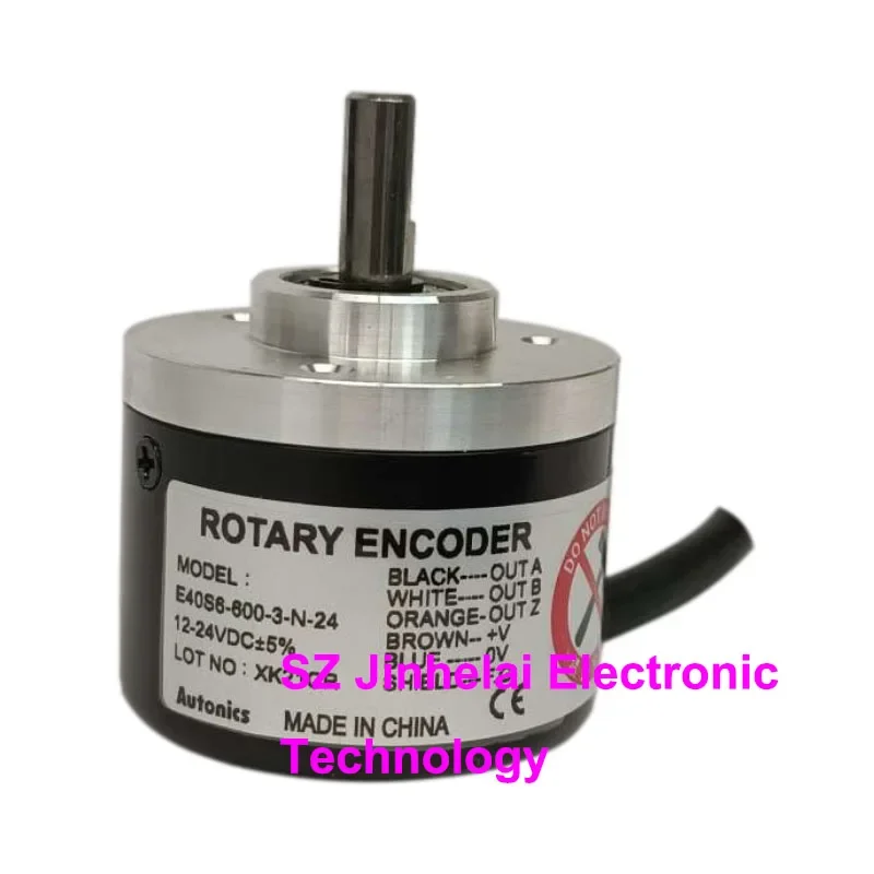 جديد الأصلي Autonics التشفير الروتاري التزايدي E40S6-100 200 360 500 600 1000 1024 1500 2000 2500 3000 3600 5000-3-N-24
