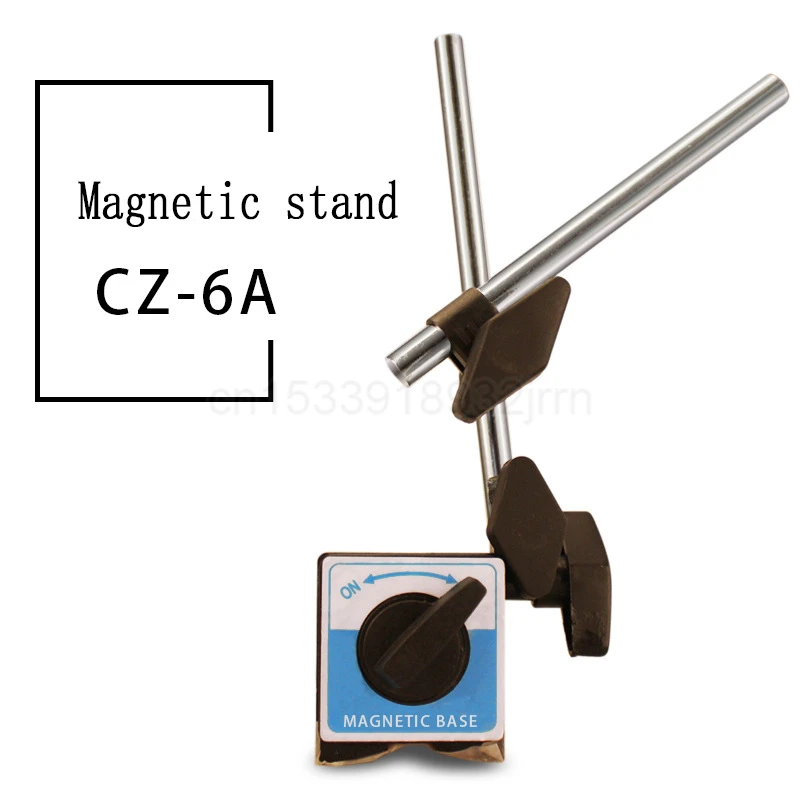 

1Pcs CZ-6A Magnetic Dial Gauge Base 60kg Magnetic Base Holder Stand Magnetic Mini Mechanical Strength Gauge Base