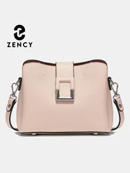 Zency Borsa a tracolla shopper nobile di design in vera pelle Borsa a secchiello grande per pendolari Borsa da donna Tote sotto le ascelle Borsa a tracolla